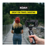 Koah Vlogging Camera Grip and Tripod for Content Creators