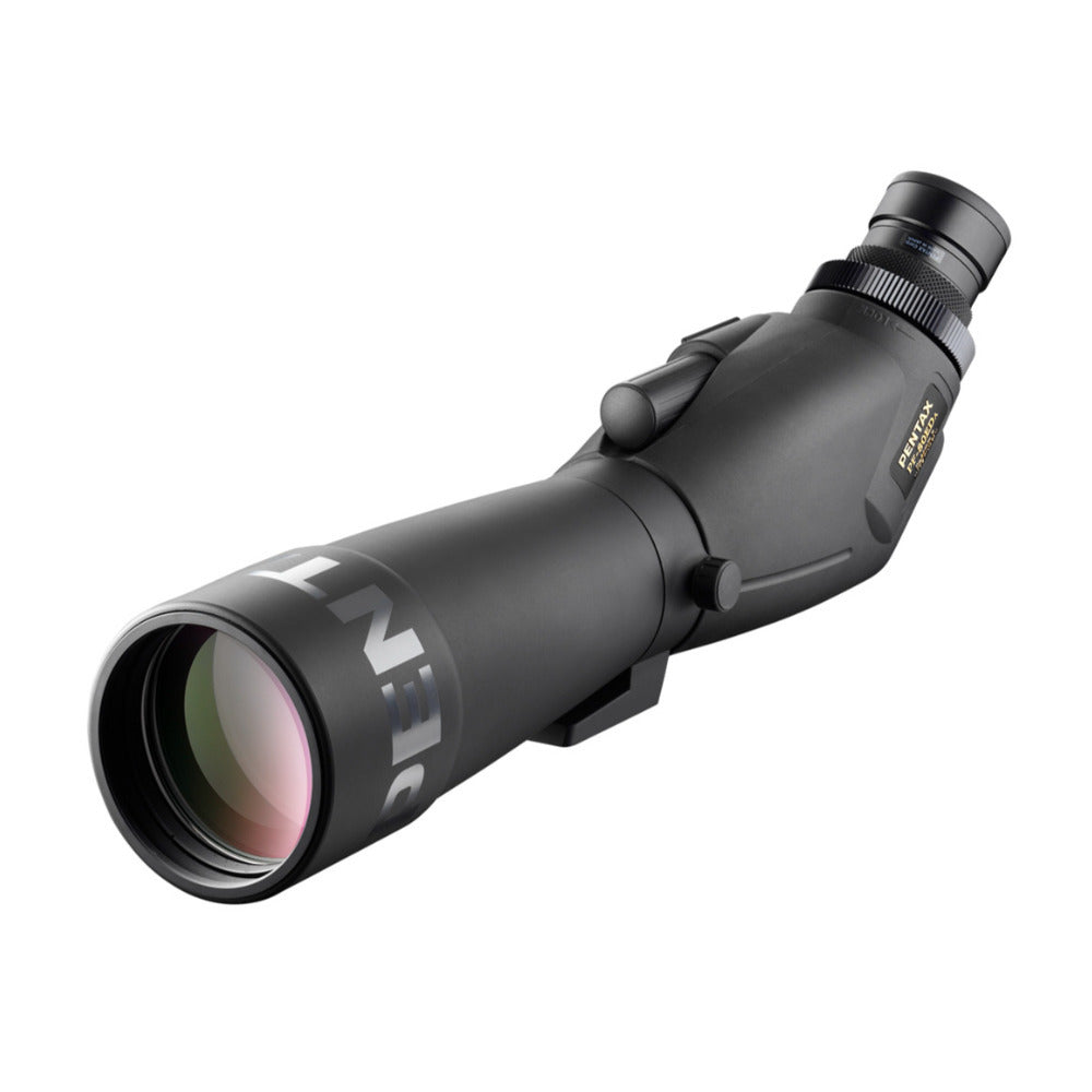 Pentax PF-80ED-A 80mm ED Waterproof Angled Spotting Scope with Case (Requires Eyepiece, Black)