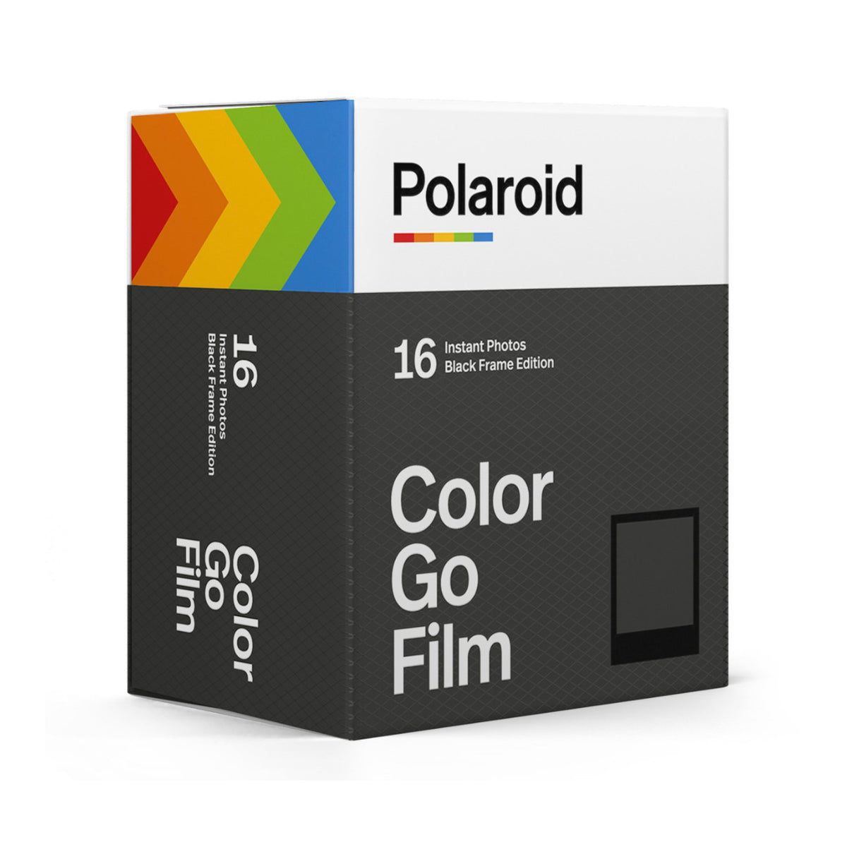 Polaroid Go Color Film Double Pack (Black Frame Edition, 5-Pack) with Storage Box