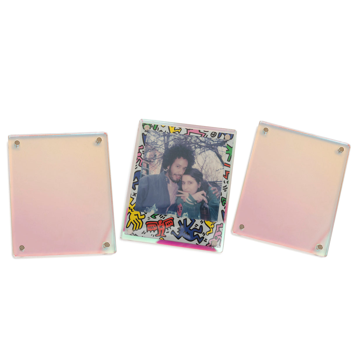 Polaroid Go Color Film Double Pack (Black Frame Edition, 5-Pack) with Storage Box