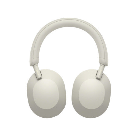 Sony WH-1000XM5 Wireless Noise Canceling Over-Ear Headphones (Silver) with 10,000mAh Power Bank