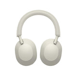 Sony WH-1000XM5 Wireless Noise Canceling Over-Ear Headphones (Silver) with 10,000mAh Power Bank
