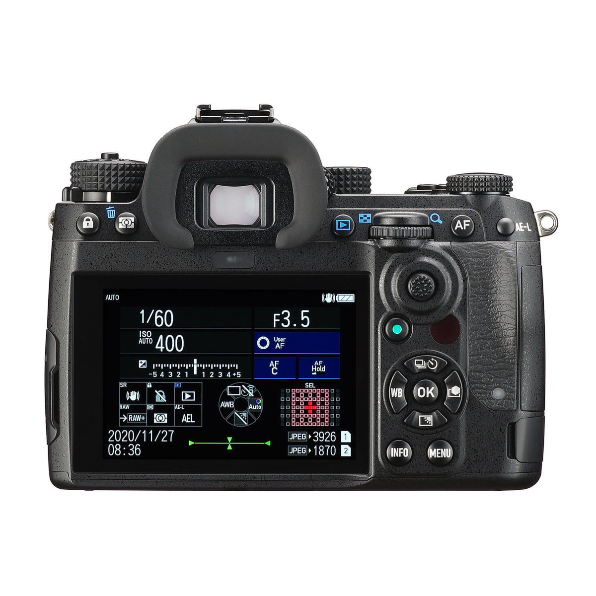 Pentax K-3 Mark III Camera Body (Black) with DA 16-85mm f/3.5-5.6 ED DC WR Camera Lens