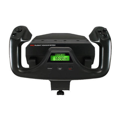 Logitech G Saitek Flight Yoke System with Rudder Pedals and Instrument Panel Bundle