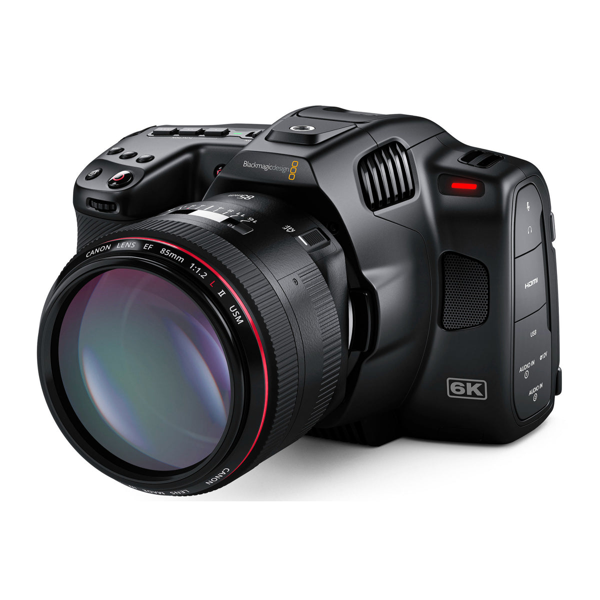 Blackmagic Pocket Cinema Camera 6K G2 (Canon EF) Bundle with 18-35mm Accessories