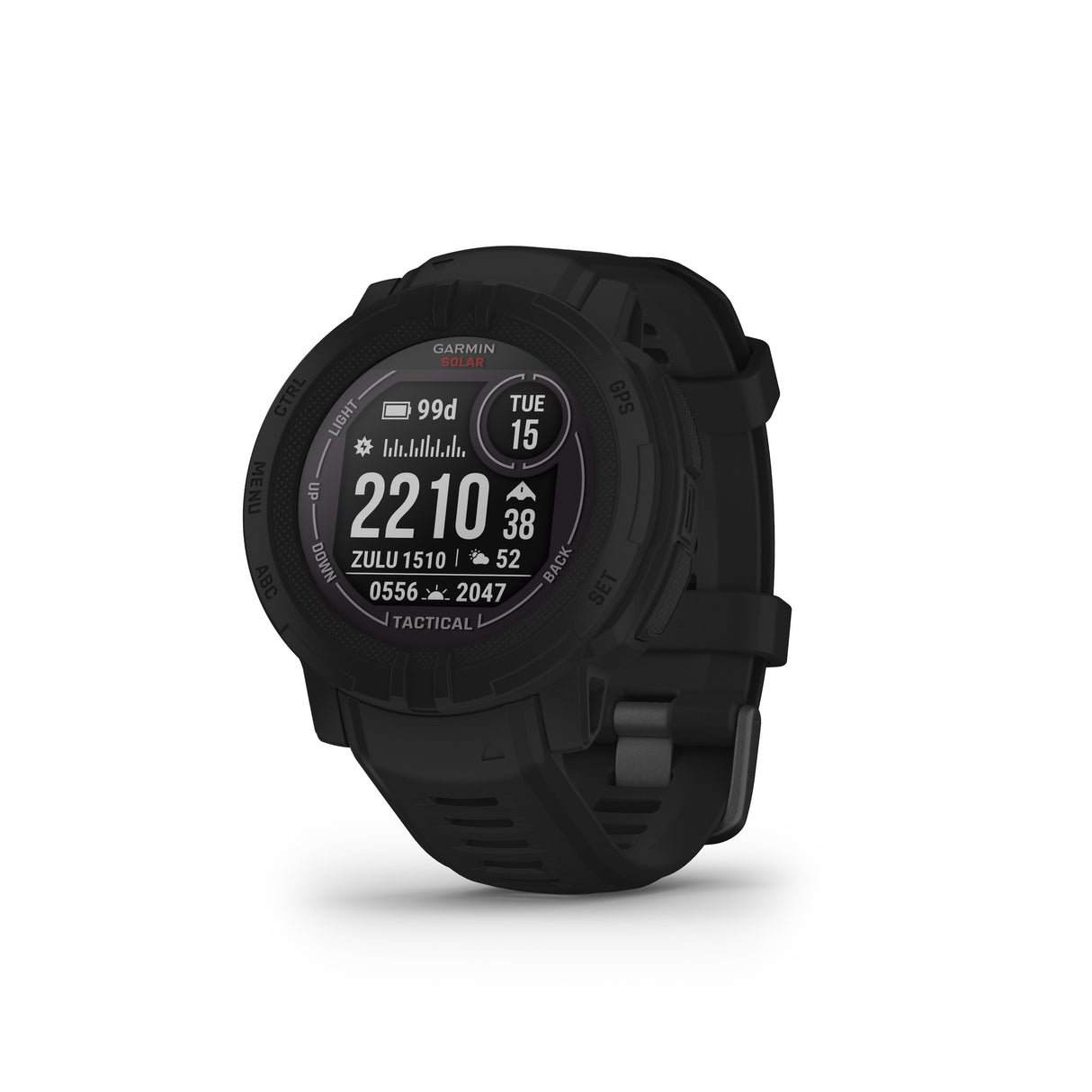 Garmin Instinct 2 Solar Tactical Edition GPS Smartwatch (Black)