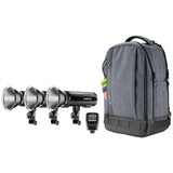 F.J. Westcott FJ200 Strobe 3-Light Backpack Kit with FJ-X2m Wireless Trigger