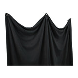 Westcott X-Drop Pro Wrinkle-Resistant 8 x 13 Inch Backdrop Sweep (Rich Black)