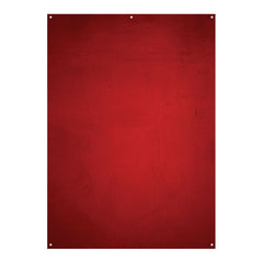 Westcott X-Drop Fabric Backdrop (Aged Red Wall, 5 x 7 Feet)