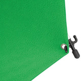 Westcott X-Drop Pro Wrinkle-Resistant Backdrop Kit Chroma Key Green Screen (8x8) Feet