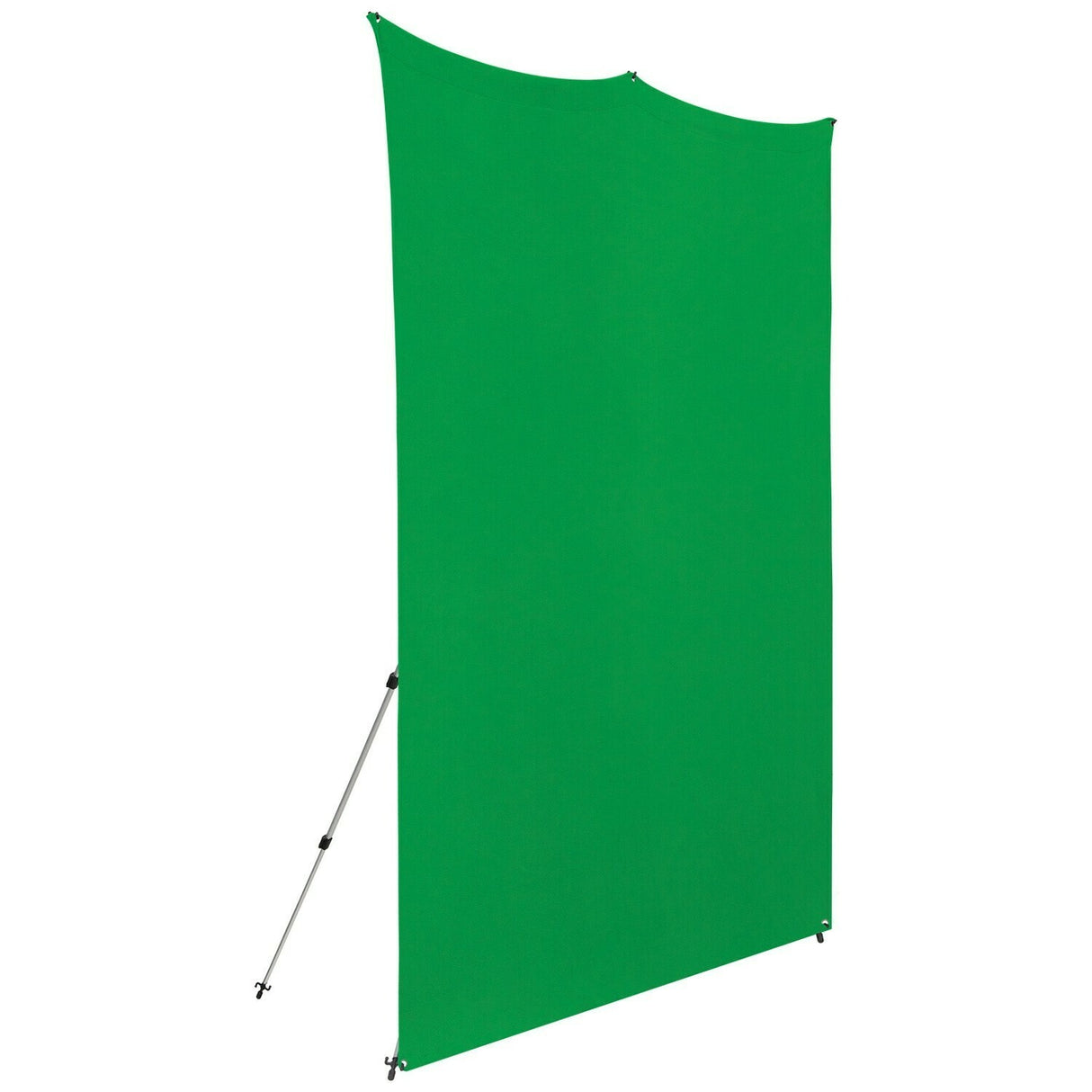 Westcott X-Drop Pro Wrinkle-Resistant Backdrop Kit Chroma Key Green Screen (8x8) Feet