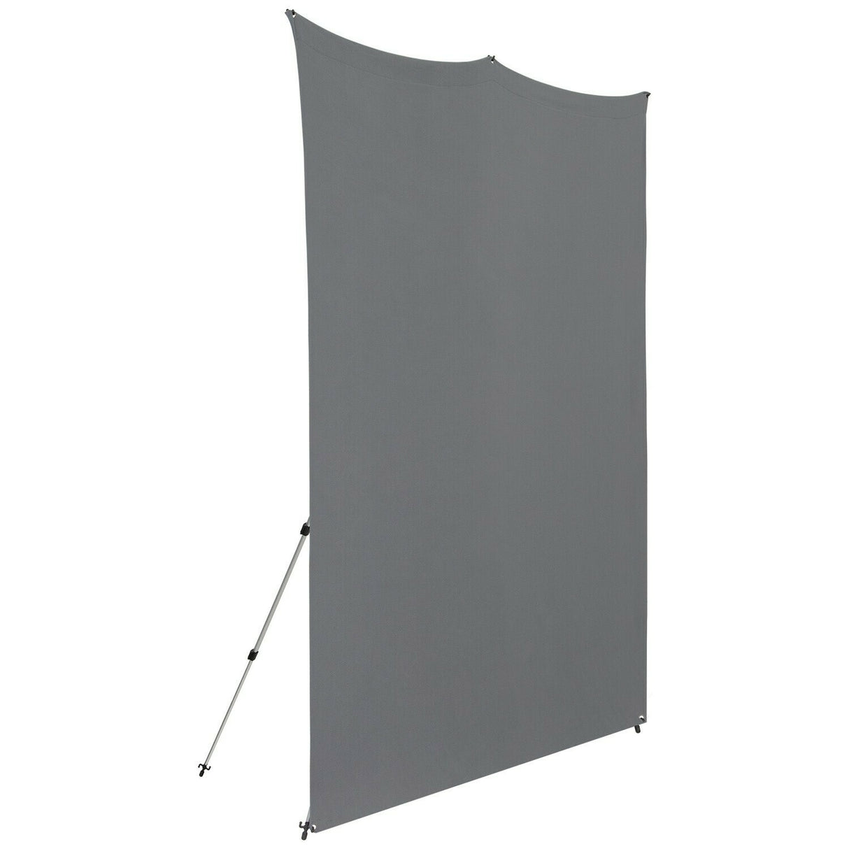Westcott X-Drop Pro Wrinkle-Resistant 8 x 8 Feet Backdrop Kit (Neutral Gray)