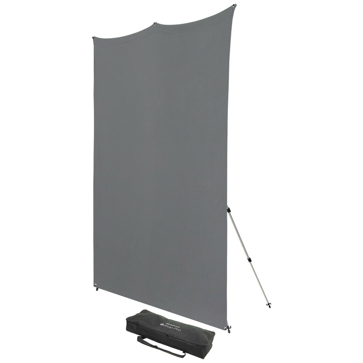Westcott X-Drop Pro Wrinkle-Resistant 8 x 8 Feet Backdrop Kit (Neutral Gray)