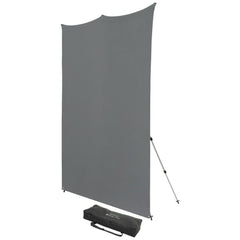 Westcott X-Drop Pro Wrinkle-Resistant 8 x 8 Feet Backdrop Kit (Neutral Gray)
