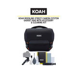 Koah Roebling Street Camera System Gadget Bag with Accessory & Cleaning Kit
