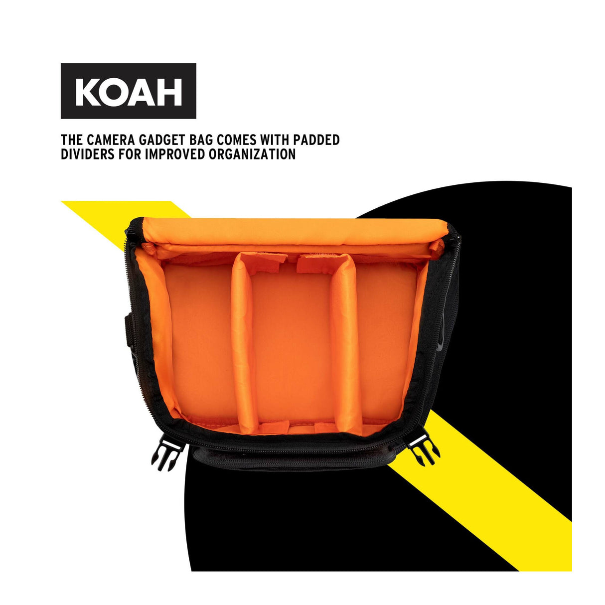 Koah Roebling Street Camera System Gadget Bag with Accessory & Cleaning Kit