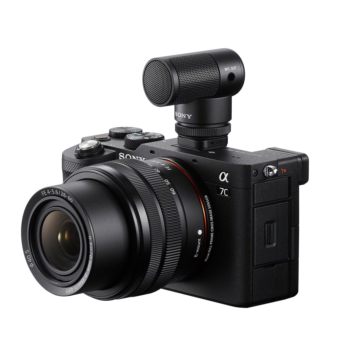 Sony Vlogger Shotgun Microphone, MI (Multi-interface) Shoe (ECM-G1)