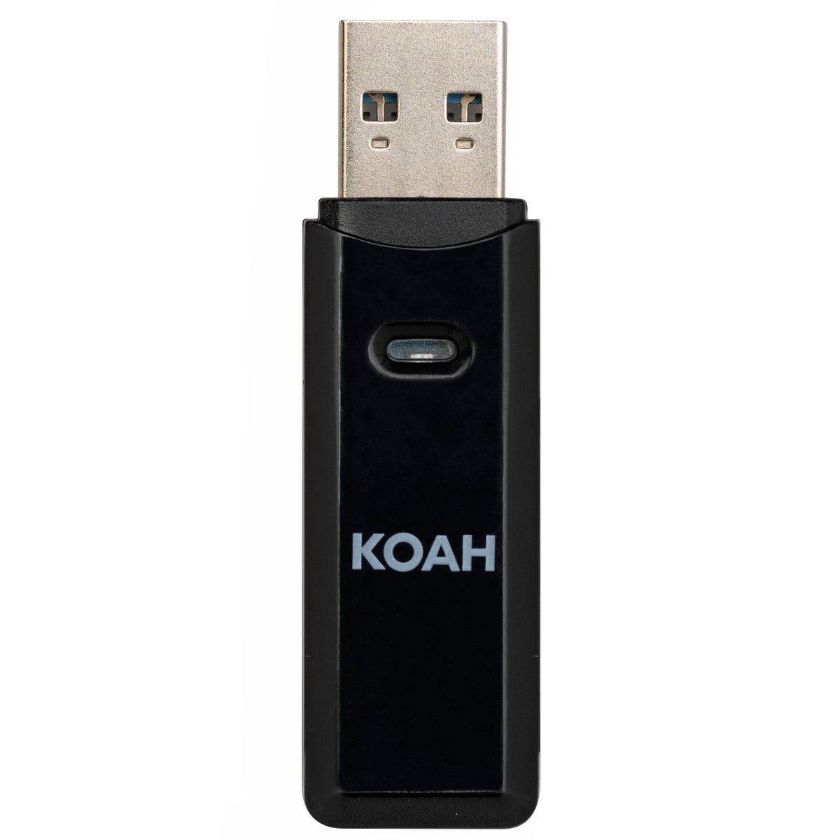 Koah Pro 2-in-1 USB 3.0 Memory Card Reader for SDXC, SDHC, SD, Micro SDXC, Micro SD, Micro SDHC Card