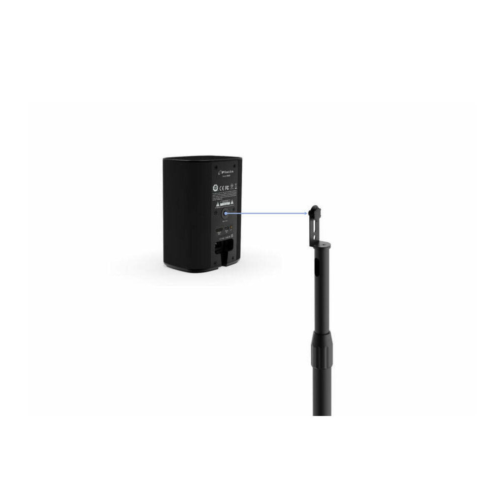 Platin Audio Adjustable Height Satellite and Small Bookshelf Speaker Stands (1 Pair)
