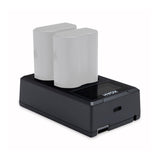 Koah Dual USB-C Charger with LCD Display for Nikon EN-EL15 Battery