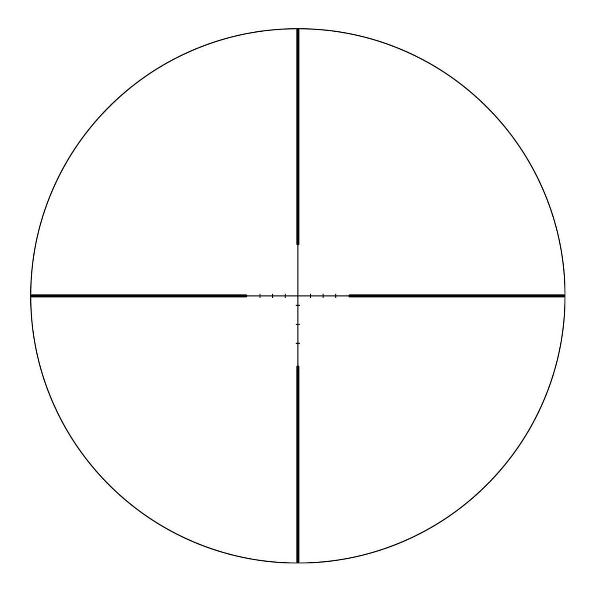 Vortex Crossfire II 3-9x40 Scope (Dead-Hold BDC MOA Reticle) With 1-inch Scope Rings and Hat