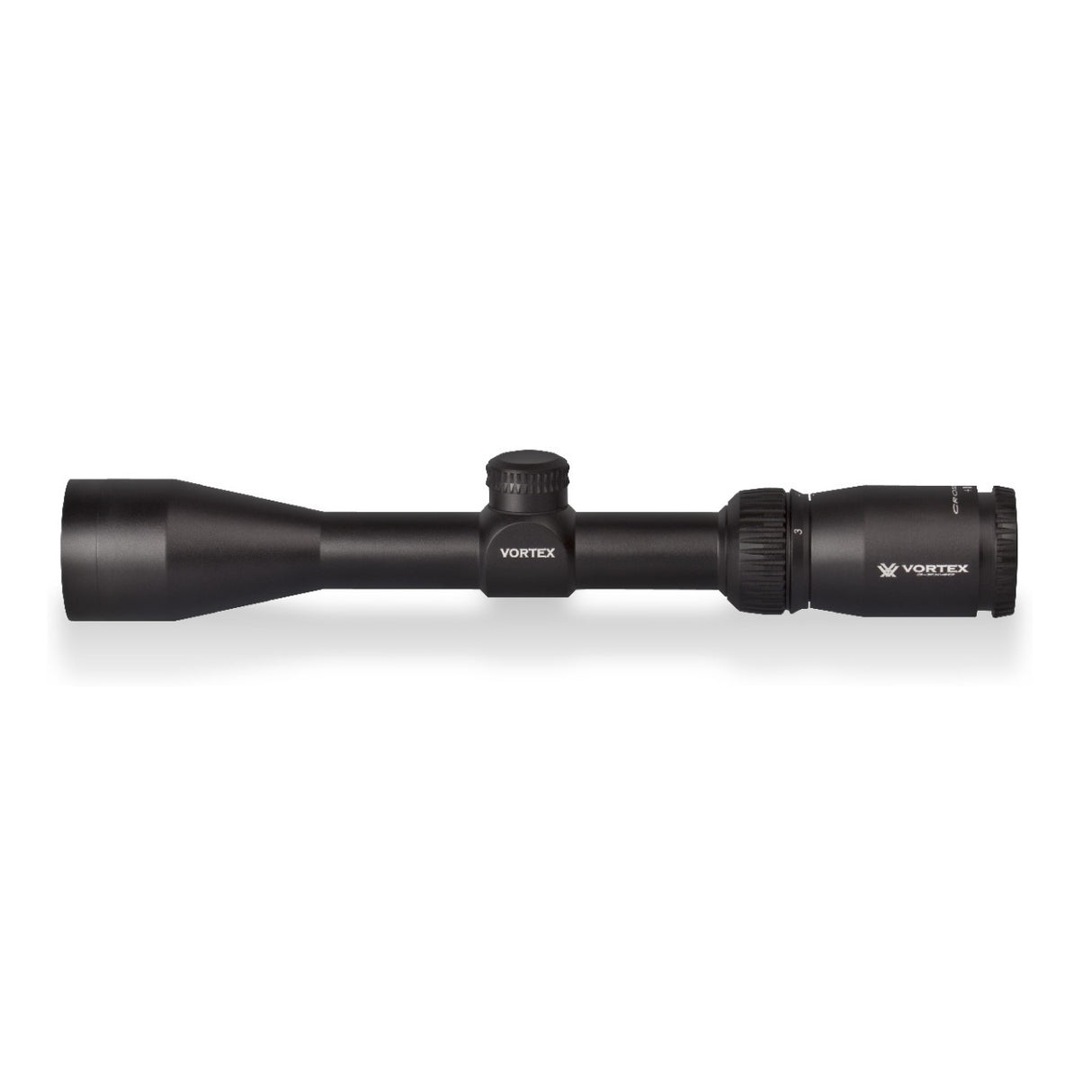 Vortex Crossfire II 3-9x40 Scope (Dead-Hold BDC MOA Reticle) With 1-inch Scope Rings and Hat