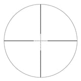 Vortex Crossfire II 4-12x44 Riflescope (V-Plex MOA Reticle) with 1-inch Scope Rings and Hat