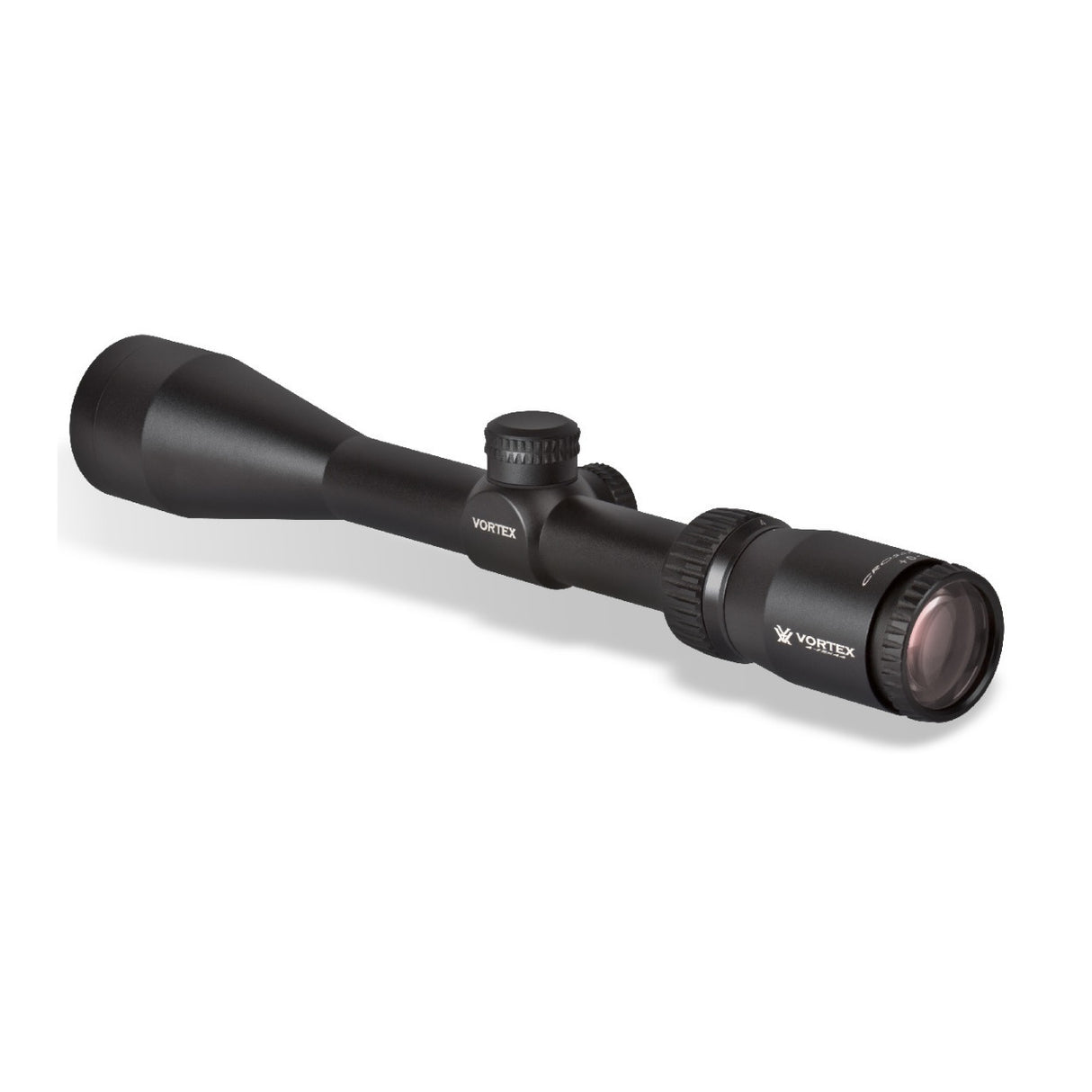 Vortex Crossfire II 4-12x44 Riflescope (Dead-Hold BDC MOA Reticle) with 1-inch Scope Rings and Hat