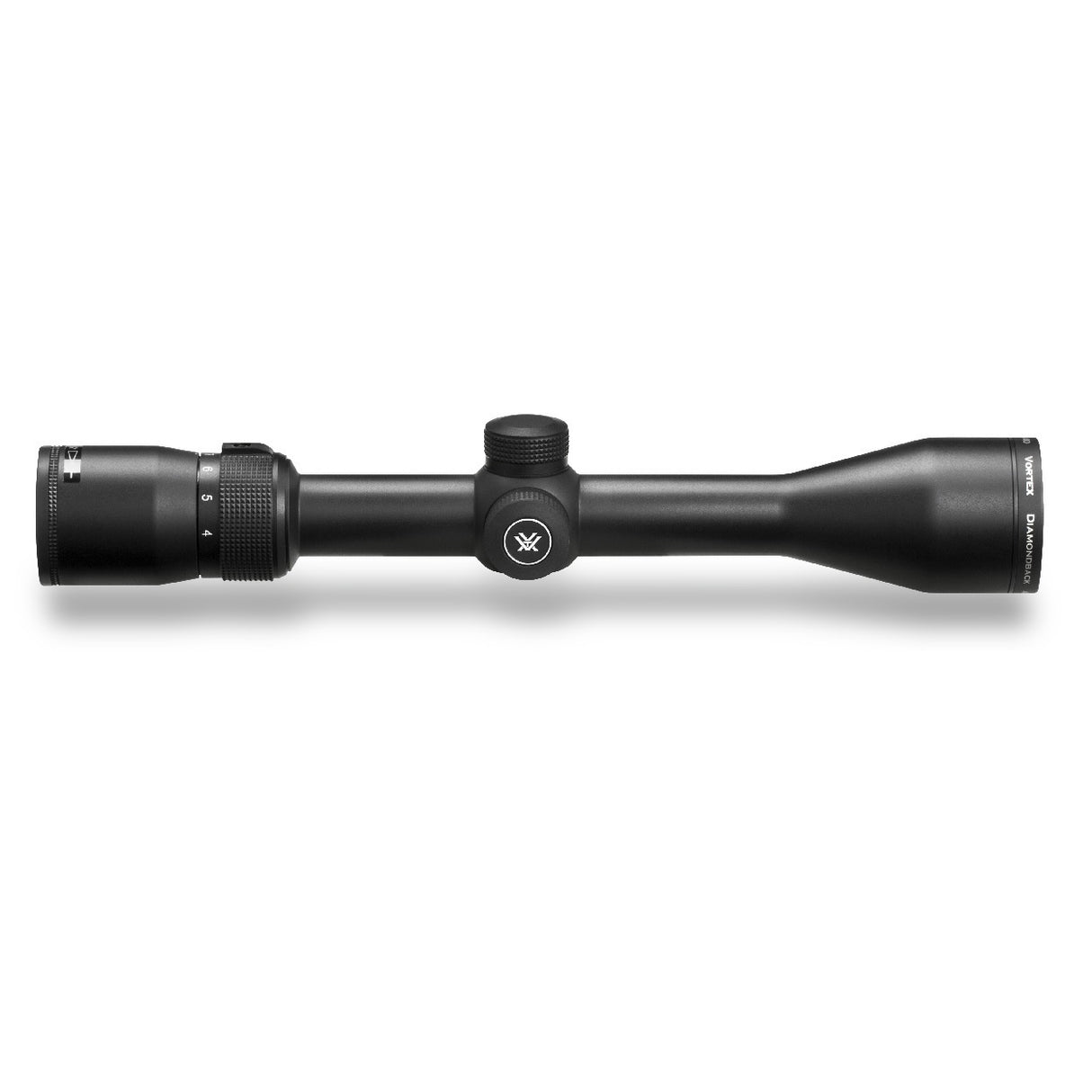 Vortex Diamondback 4-12x40 Riflescope (Dead-Hold BDC MOA Reticle) with 1-inch Scope Rings and Hat