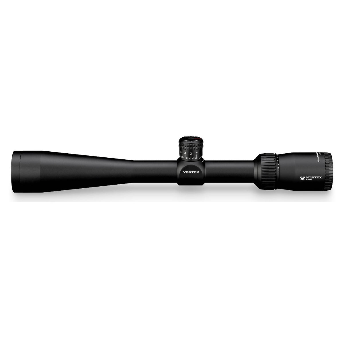Vortex Diamondback Tactical 4-12x40 Riflescope (VMR-1 MOA Reticle) with 1-inch Scope Rings and Hat