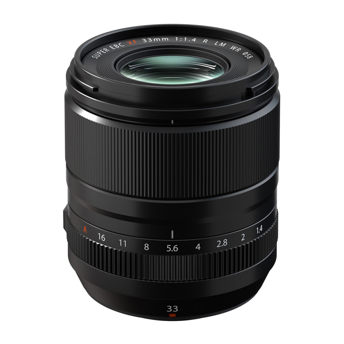 Fujifilm Fujinon XF 33mm f/1.4 R LM WR Lens with Rechargeable Batteries, Dual Charger and Gadget Bag