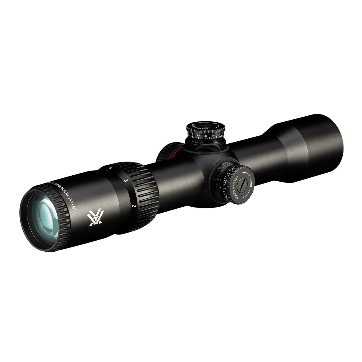 Vortex Crossfire II 2-7x32 Crossbow Scope with 30mm Riflescope Rings 2-Piece Set and Hat