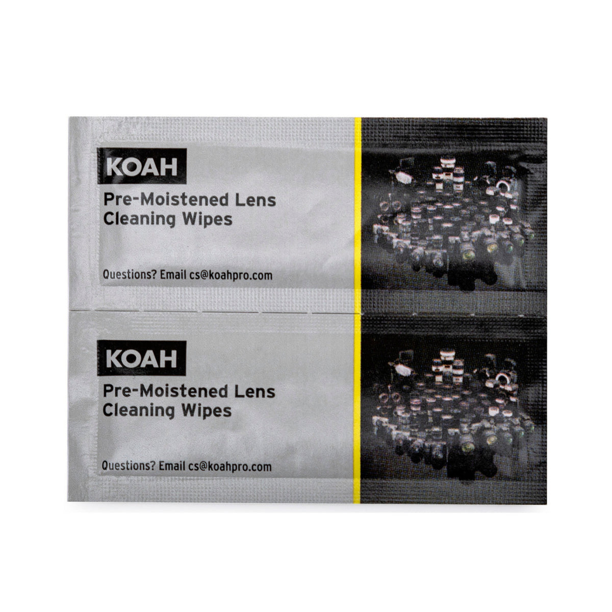 Koah PRO Pre-Moistened Lens Cleaning Wipes (400-Pack)