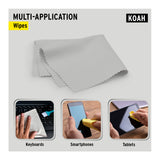 Koah PRO Pre-Moistened Lens Cleaning Wipes (400-Pack)