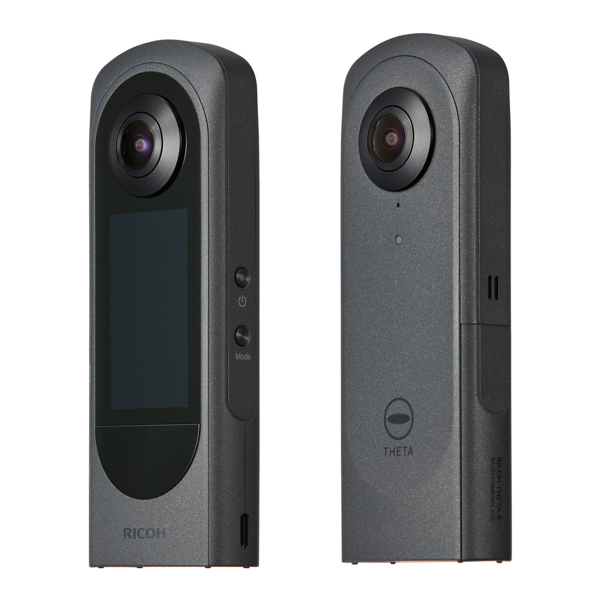 Ricoh Theta X 360-Degree Camera Bundle with Lens Cap for Theta X and Photo, Video and Art Software
