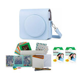 Fujifilm Instax Square Film Twin Pack (40 Exposures) with Case and Storage Box