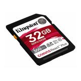 Kingston Canvas React Plus 32GB U3 V90 SD Memory Card (Open Box)