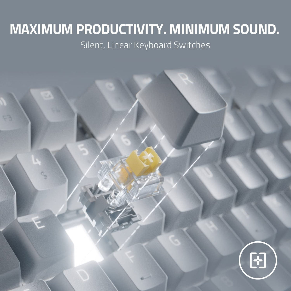 Razer Pro Type Ultra Wireless Mechanical Silent Linear Switch Keyboard