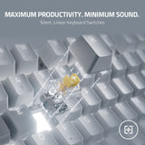 Razer Pro Type Ultra Wireless Mechanical Silent Linear Switch Keyboard