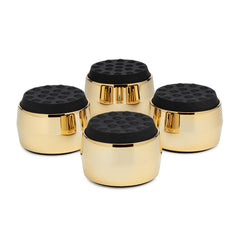 Knox Gear Subwoofer Isolation Feet (4-pack, Black/Gold)