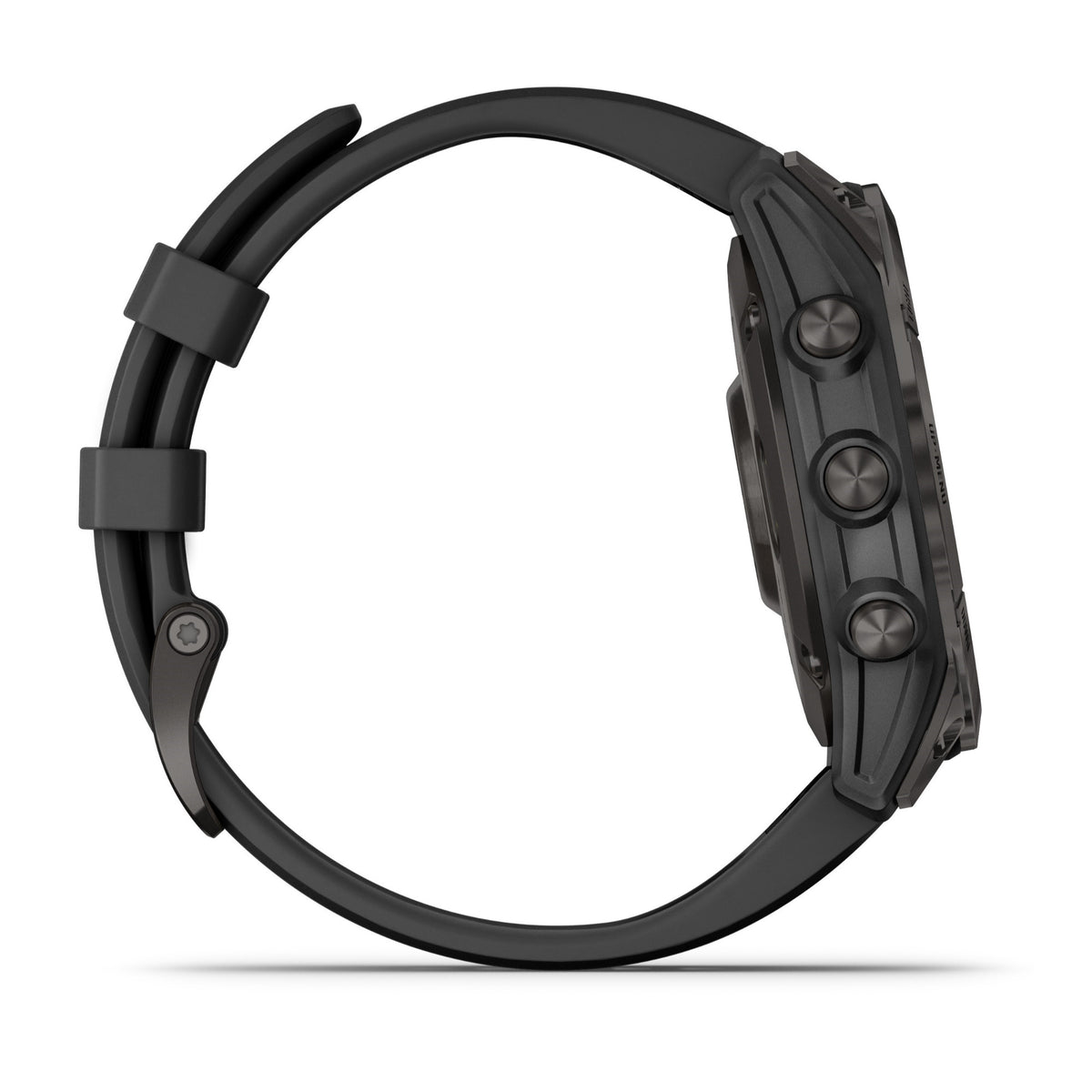 Garmin Fenix 7 Sapphire Solar GPS Smartwatch with Black Band