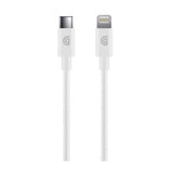 Griffin USB-C to MFI Charge/Sync Lightning Cable (6-Feet, White)
