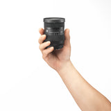 Sigma 16-28mm F2.8 DG DN Lens for L Mount with External Hard Drive, and Memory Card