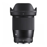 Sigma 16mm F1.4 Contemporary DC DN Lens for Fuji X Mount with 1TB Hard Drive and 64 GB Memory Card