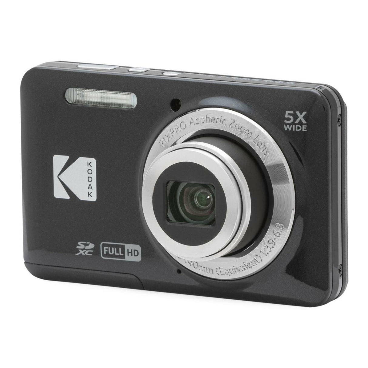 Kodak PIXPRO Friendly Zoom FZ55 Digital Camera (Black)	with Camera Case and Memory Card