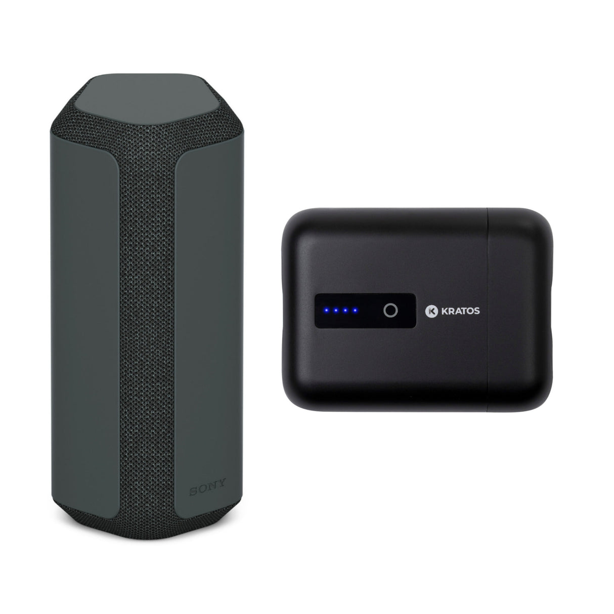 Sony SRS-XE300 X-Series Wireless Portable Bluetooth Speaker (Black) with Power Bank