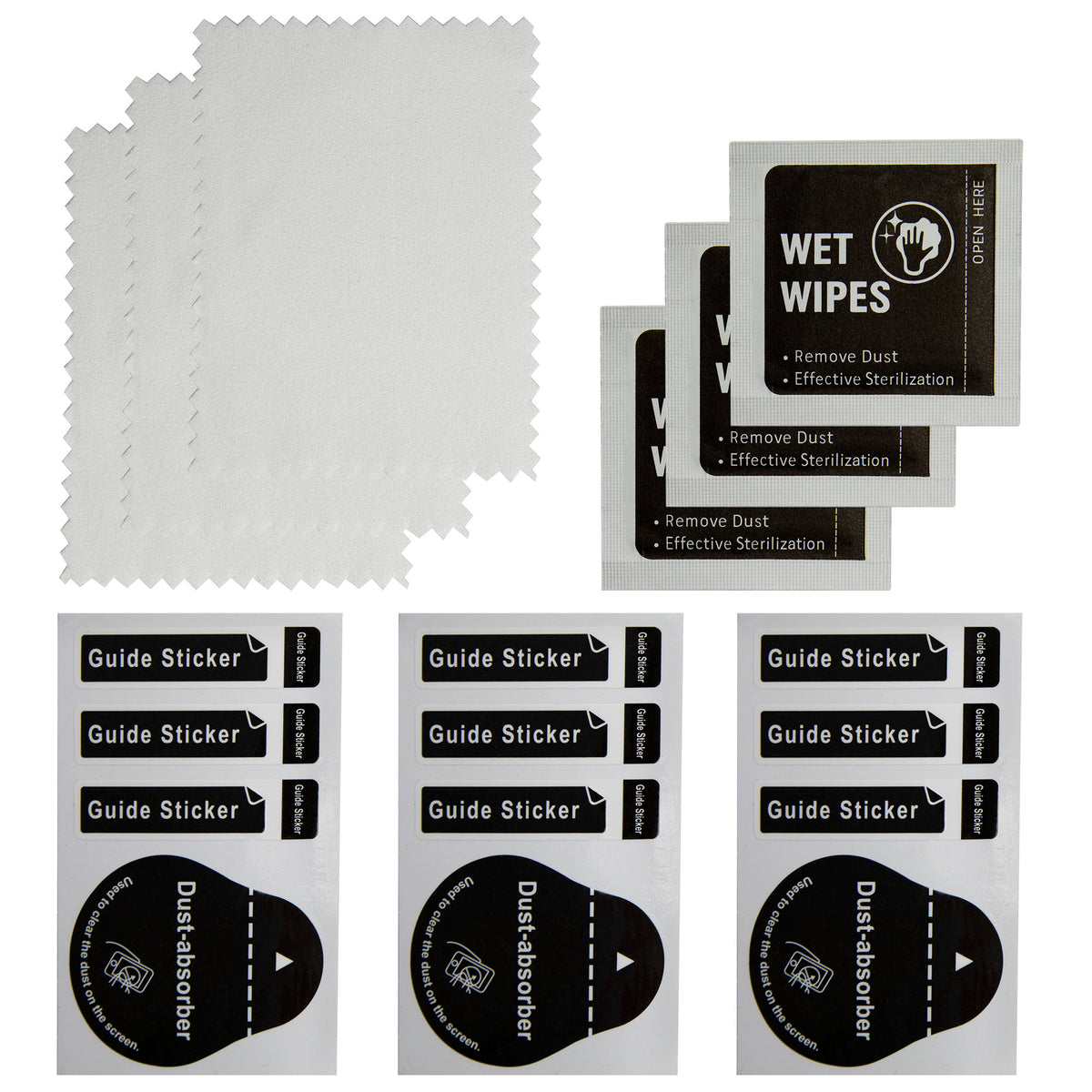 Focus 9H 47mm Tempered Glass Screen Protector Film for Garmin Epix Gen 2, 3-Pack (Open Box)