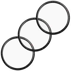 Focus 9H Tempered Glass Screen Protector Film for Garmin Fenix 7 (42mm, 3-Pack)