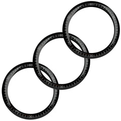 Focus 9H Tempered Glass Screen Protector Film for Garmin Vivomove Sport (40mm, 3-Pack)