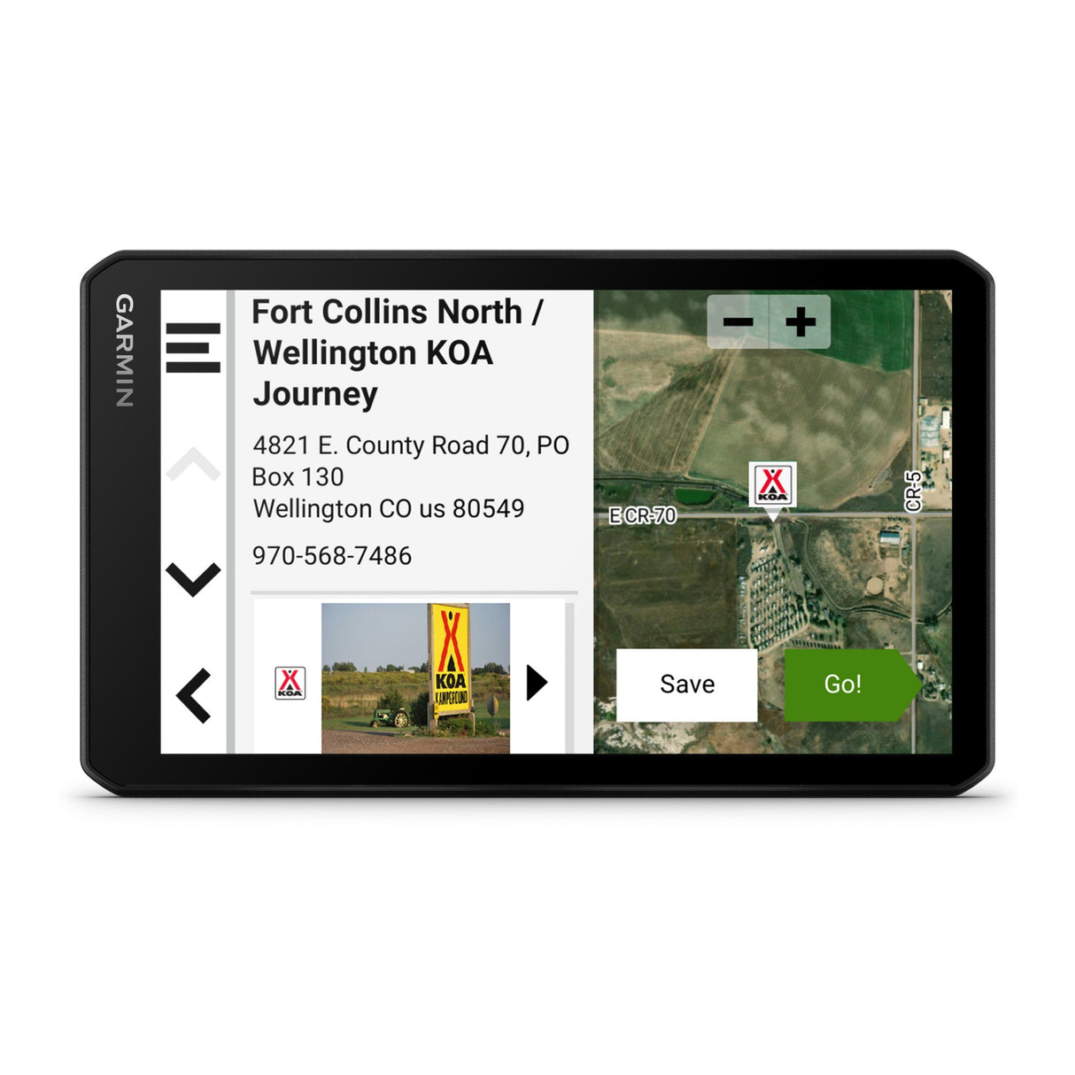 Garmin RVcam 795 RV GPS with Built-In Dash Cam